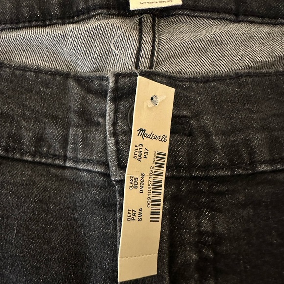 Madewell The Perfect Vintage Crop Jean in Summer Wash Size 37P (M. 46 x24) NWT - Picture 5 of 6